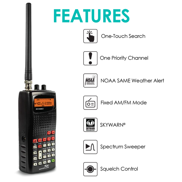 Whistler WS1010: Your Ultimate Analog Handheld Scanner