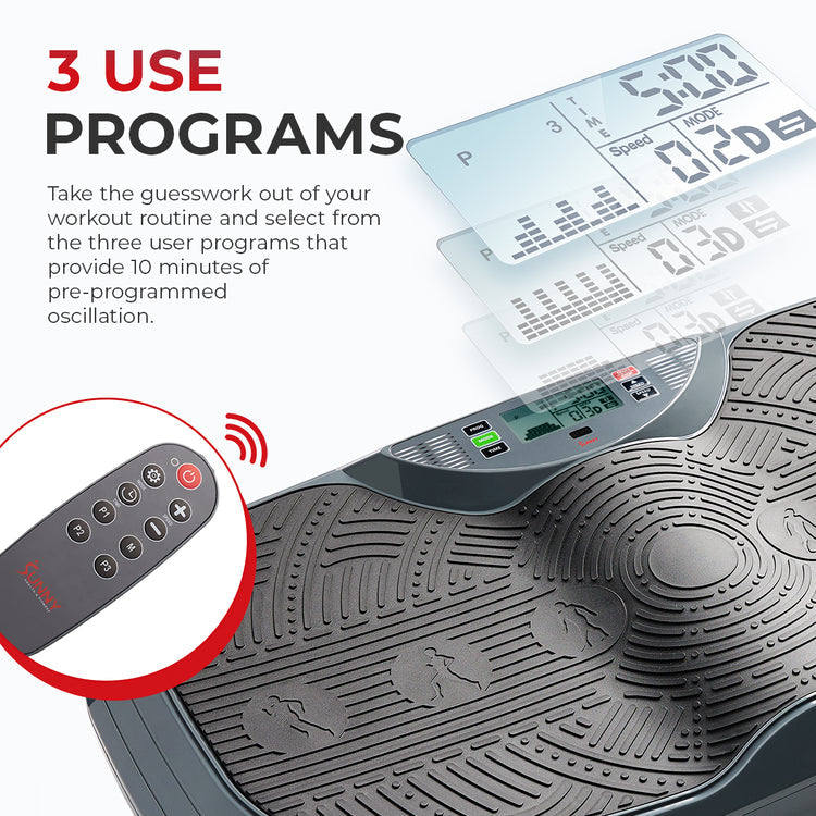 Sunny Health & Fitness 3D Vibration Platform - Your Key to Holistic Wellness
