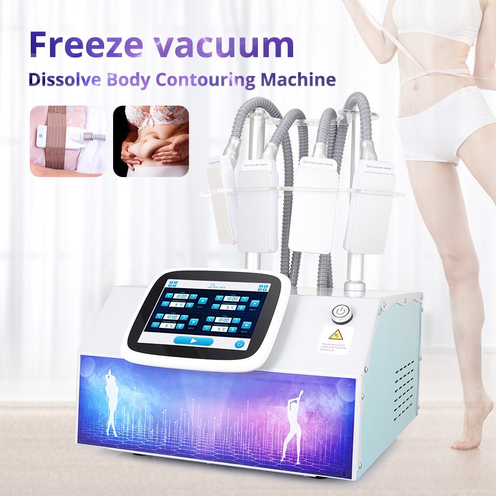 Advanced 4-Pad Cryolipolysis Fat Freezing Beauty Machine