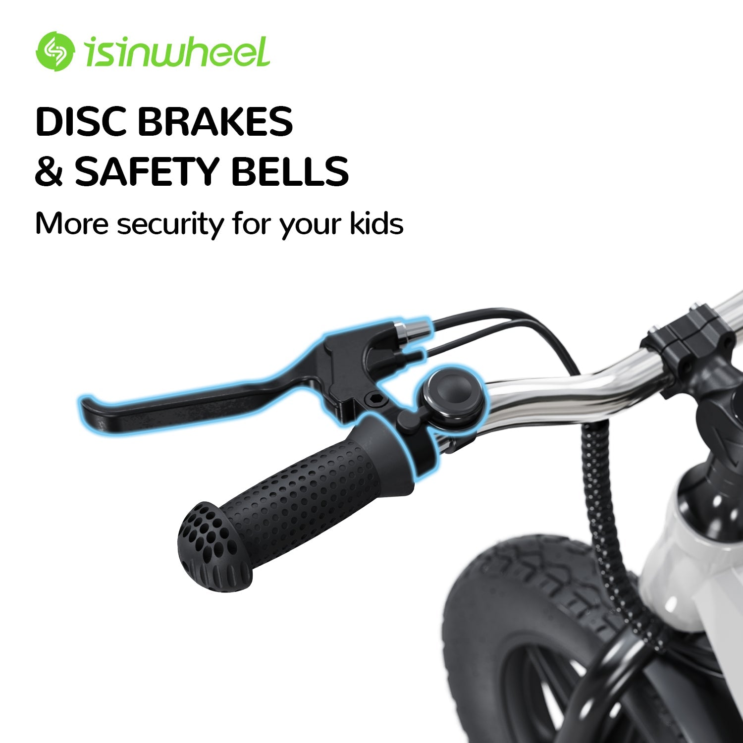 isinwheel SK12 Kids' Electric Adventure Bike