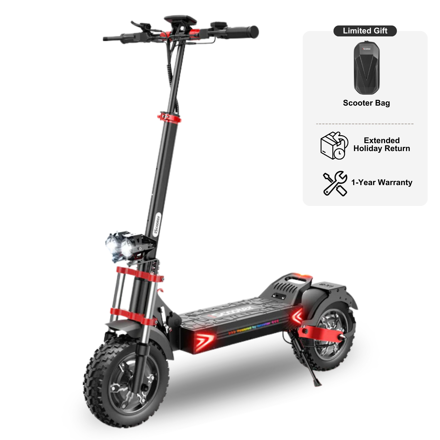 iScooter iX8 Electric Scooter - The Ultimate Off-Road Beast