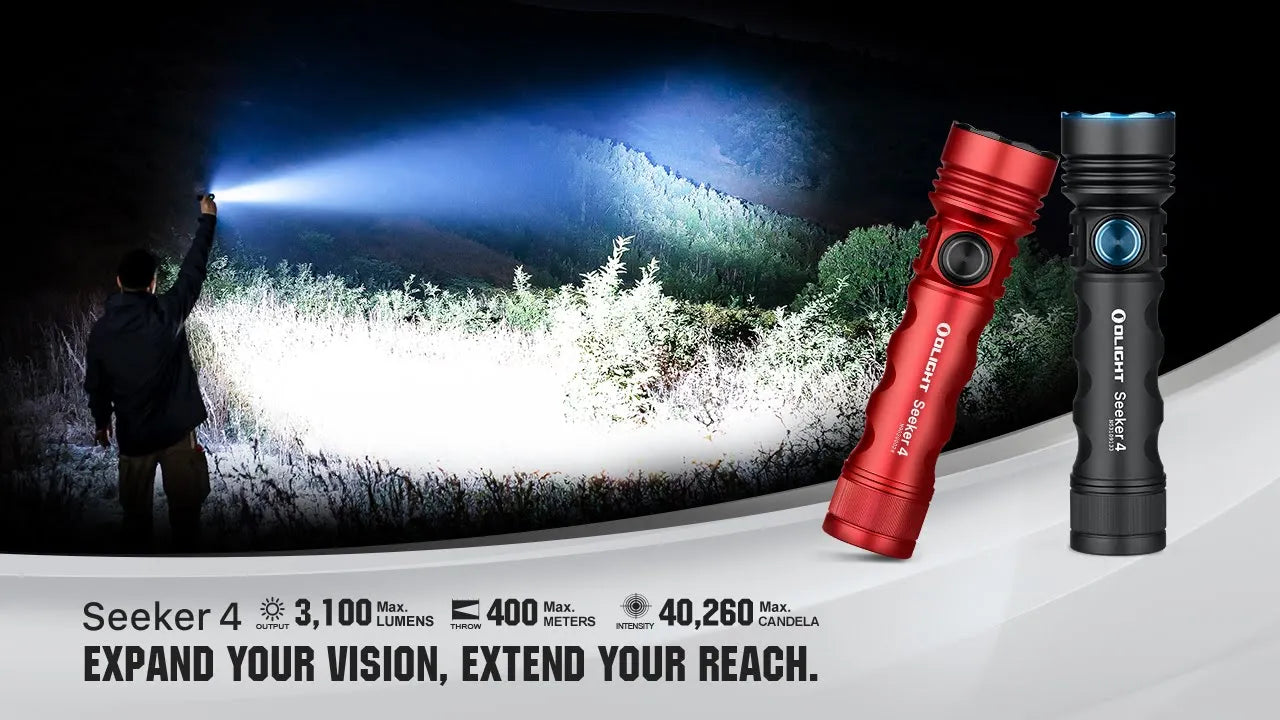 Olight Seeker 4 Red - The Ultimate EDC Flashlight