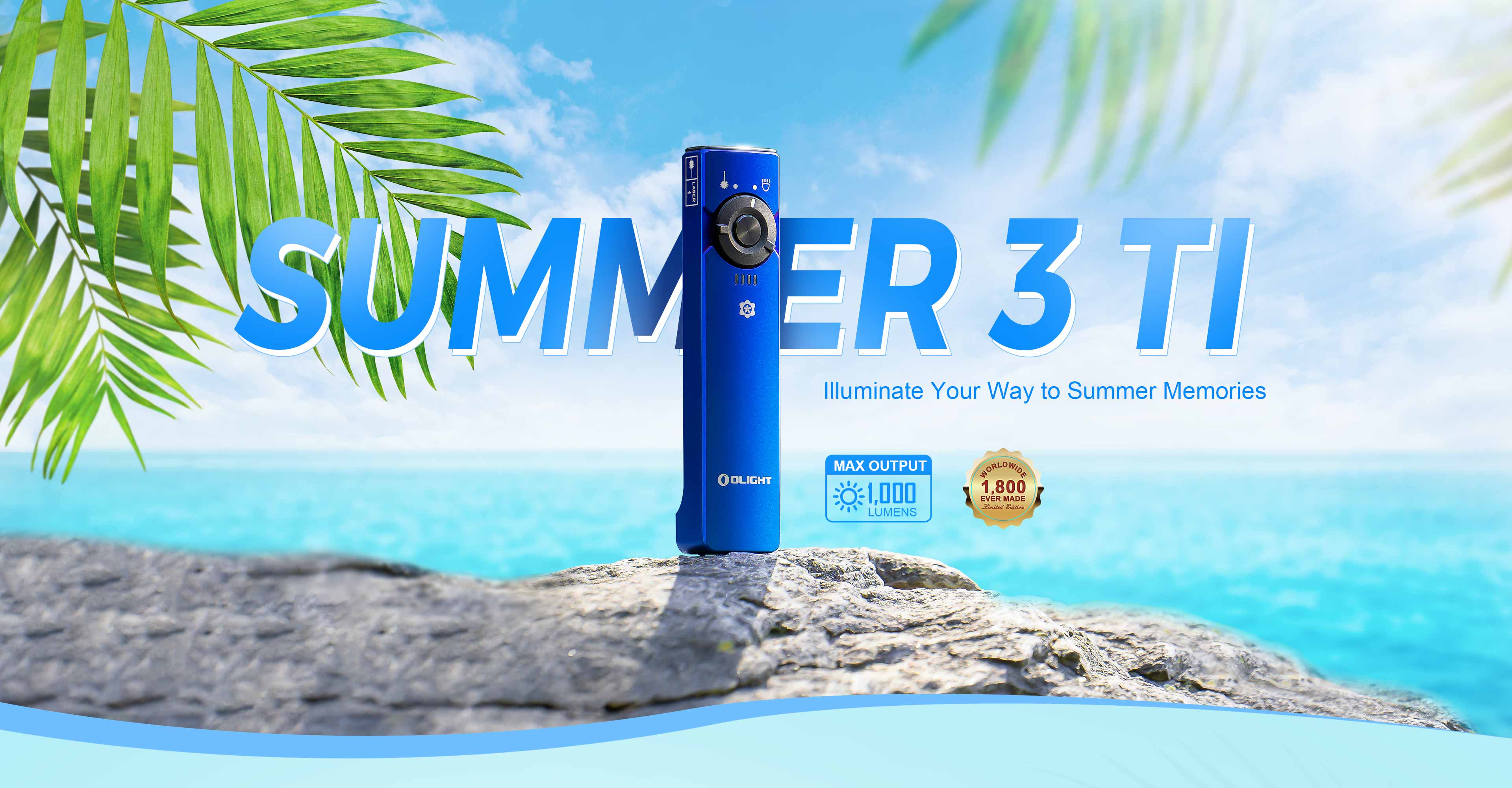 Olight Arkfeld (Summer 3) Limited Edition Flashlight