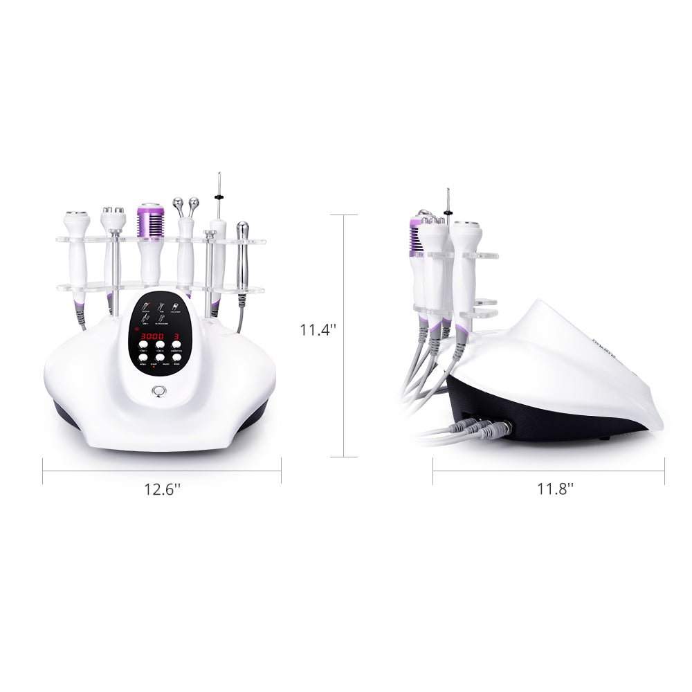 Revitalize Your Face with 5-in-1 Ultrasonic RF Bio Hot/Cold Facial Care