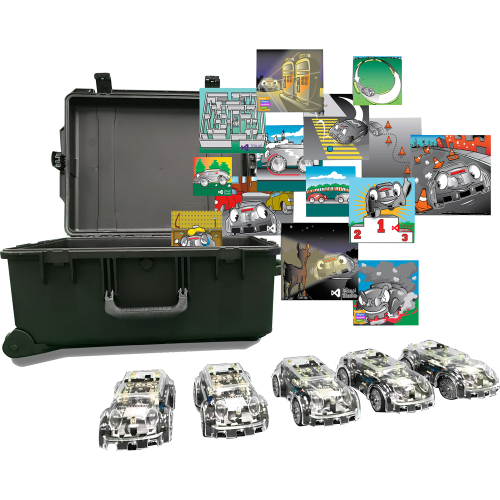 Innovative RobotLAB Autonomous Cars School Pack