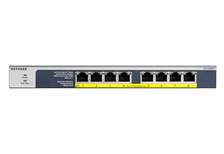 NETGEAR 8-Port PoE+ Switch: Power Your Devices with Ease
