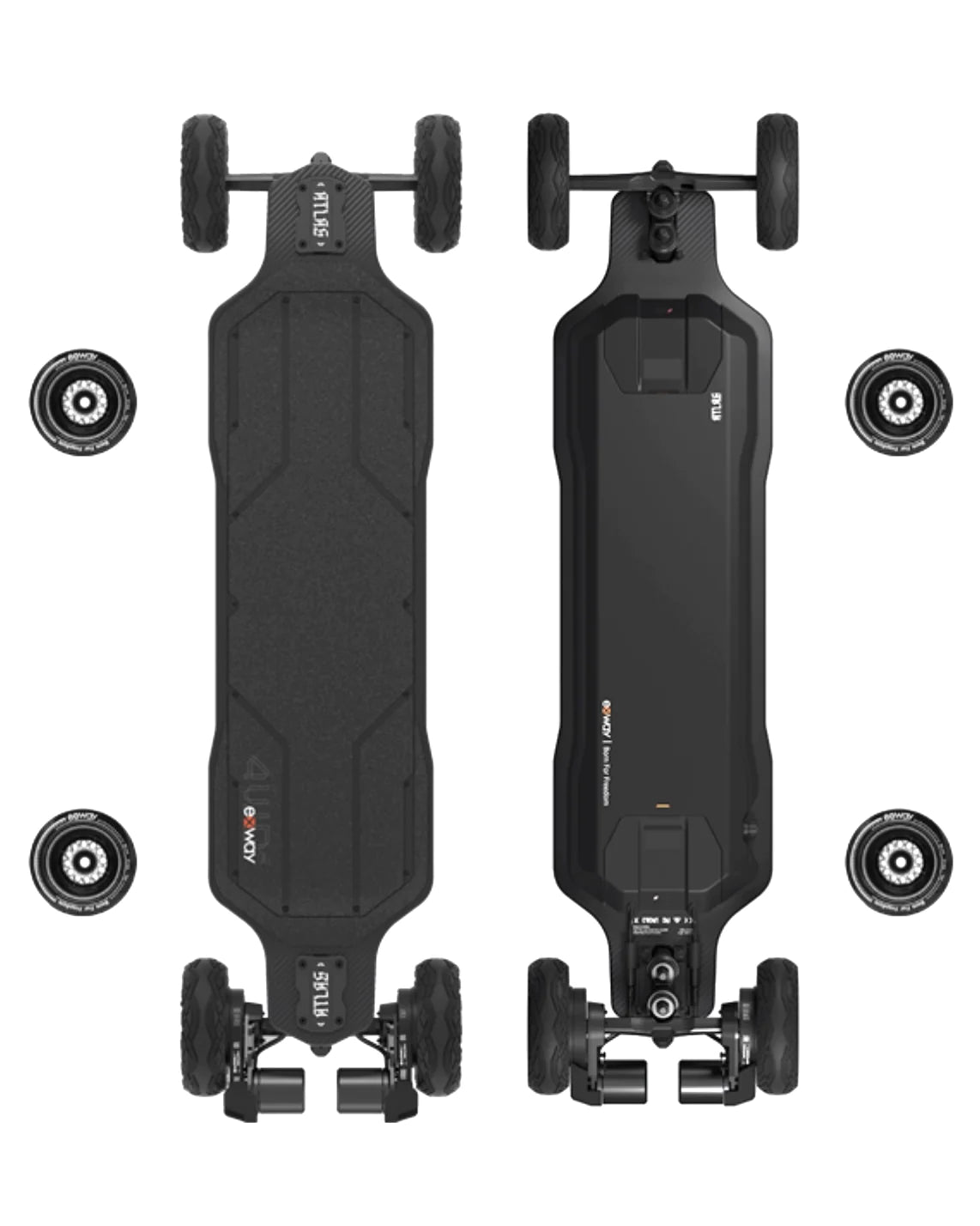 Exway Atlas Carbon - 2WD Electric Skateboard