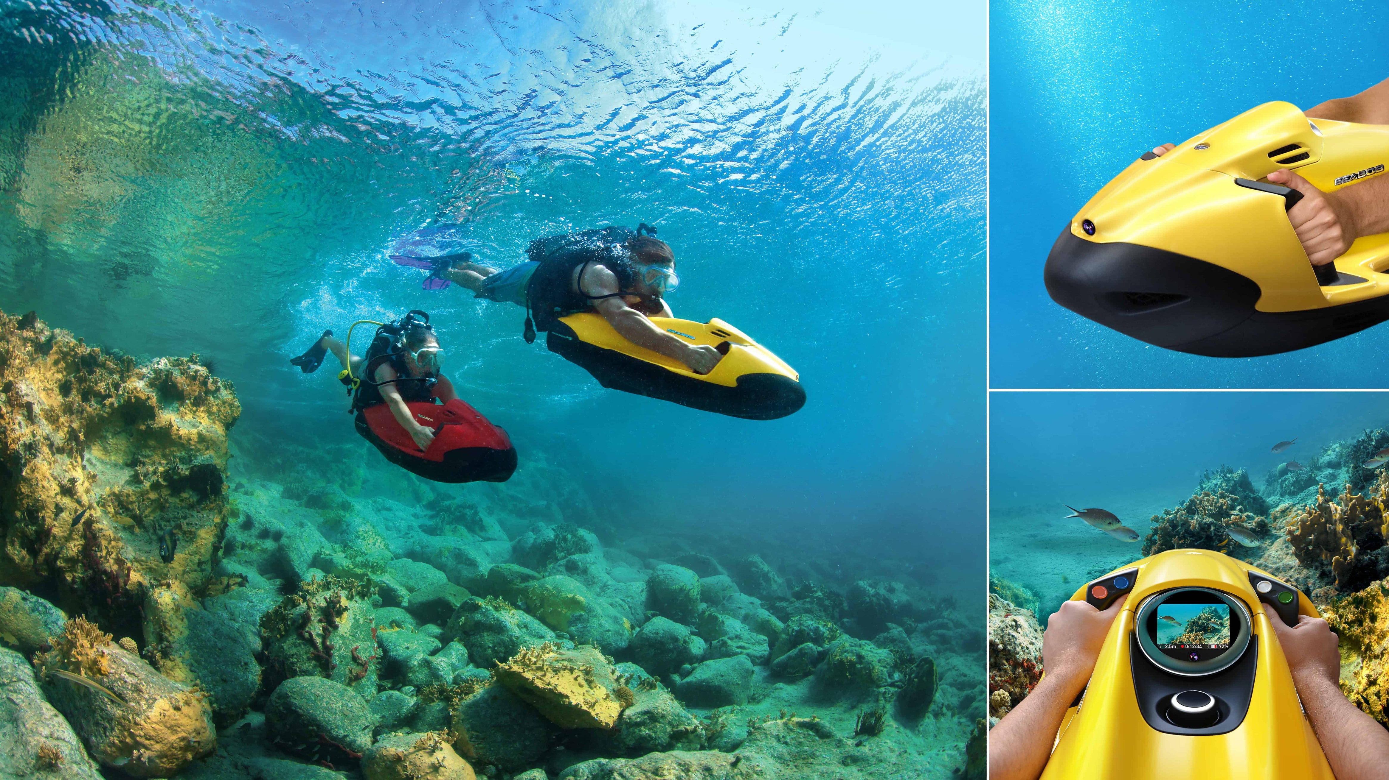 Luxury SEABOB F5 S Underwater Scooter - Dive into Adventure!