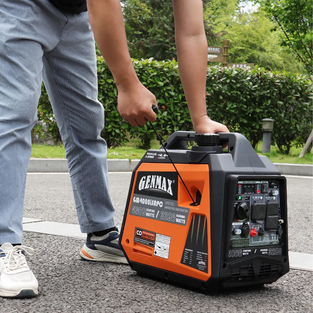 Genmax GM4000iSAPC 4000W Ultra-Quiet Gasoline Inverter Generator - Your Powerhouse on the Go