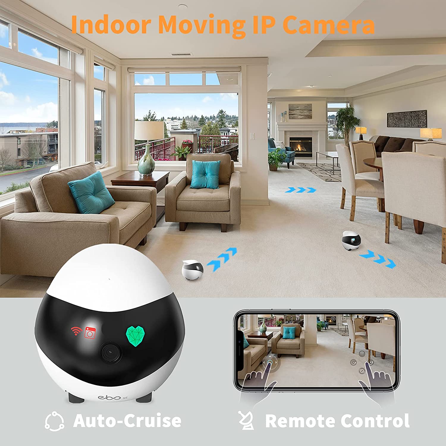 Enabot EBO SE: Your Smart Home Security & Pet Companion Robot
