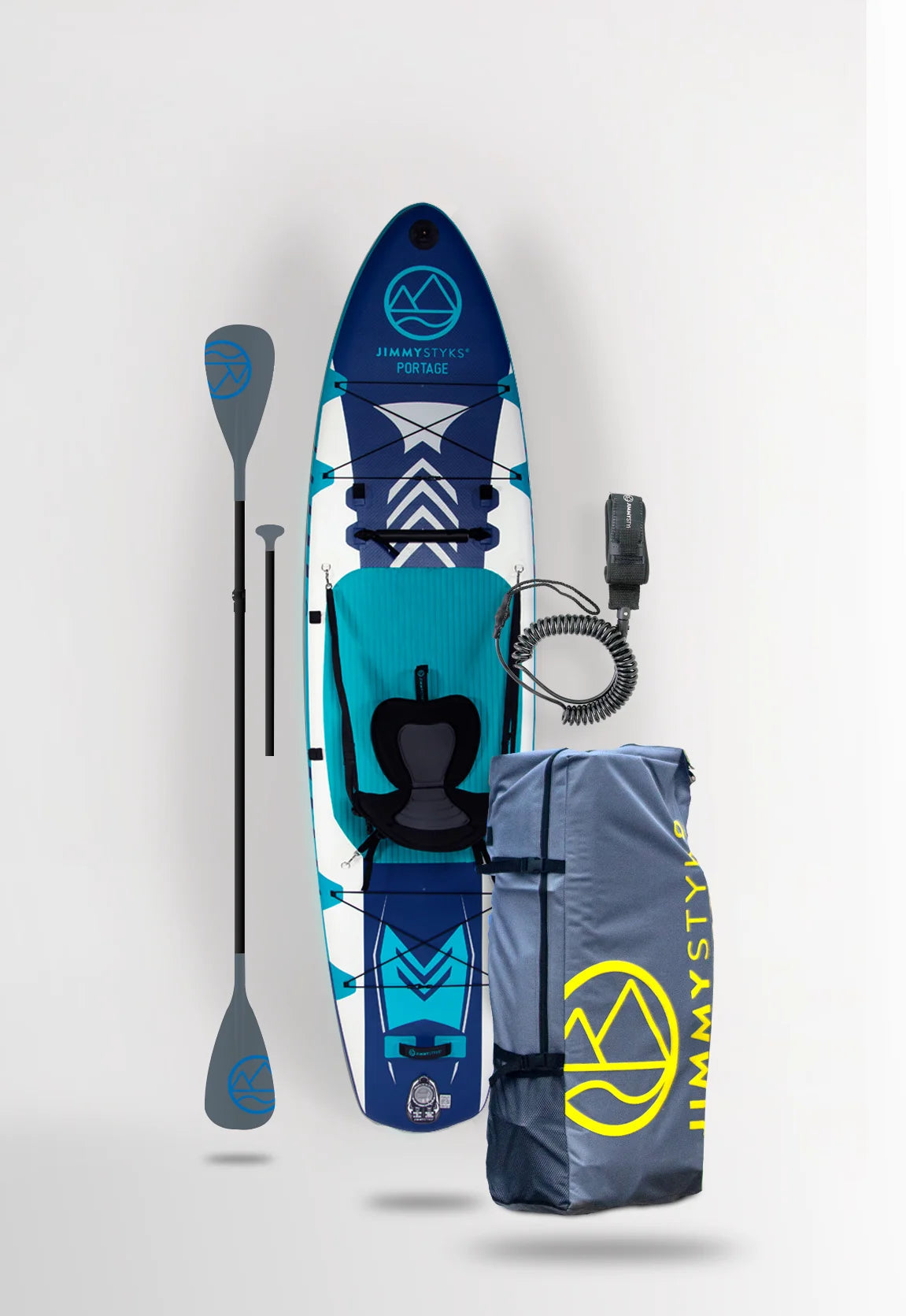 Jimmy Styks PORTAGE 10'6" 2-in-1 ISUP/KAYAK: Your Ultimate Water Sports Companion