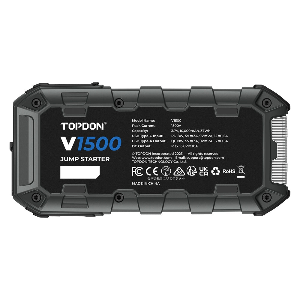 TOPDON V1500: Your Ultimate Portable Power Solution