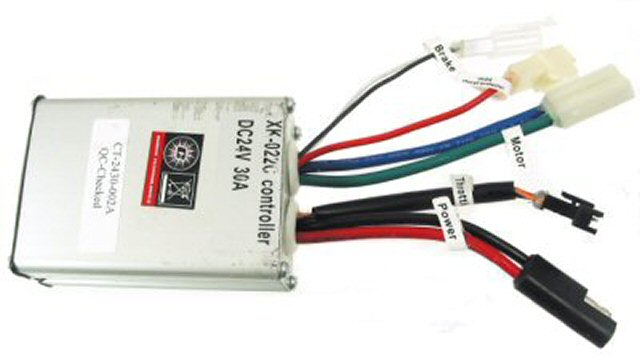 Universal Parts 24V 5-Pin Currie Controller - Smooth & Optimized Ride