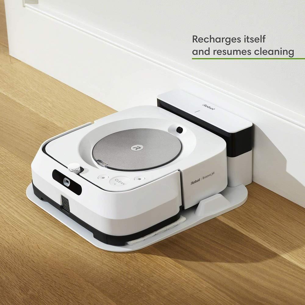 Effortless Home Cleaning with iRobot Braava jet M6 Wi-Fi Robotic Floor Cleaner