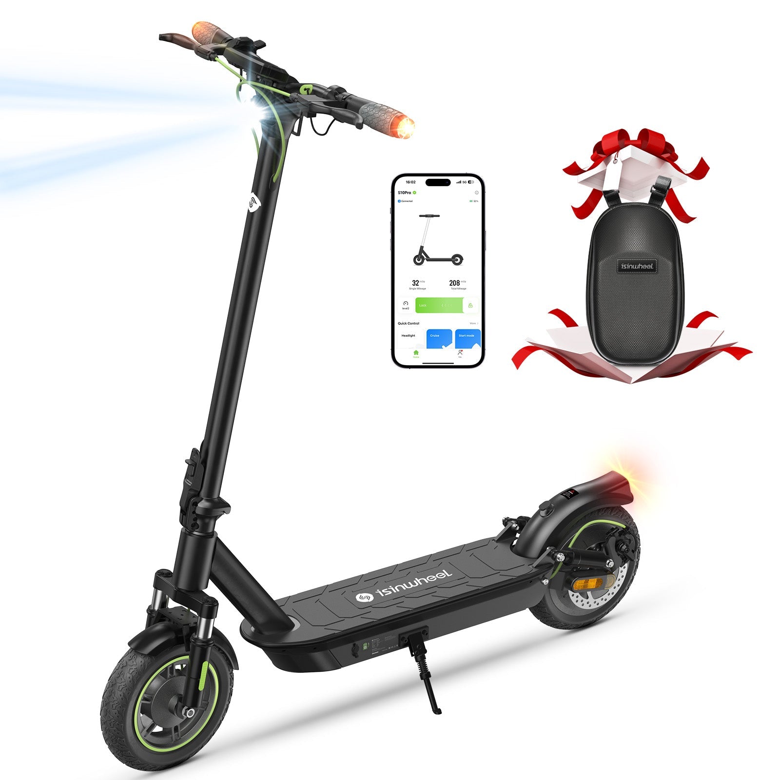isinwheel S10 Pro 800W Electric Scooter - Your Urban Commuting Companion