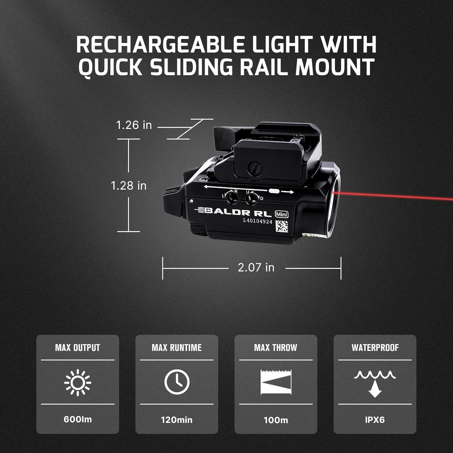 Olight BALDR RL mini - Your Ultimate Tactical and Outdoor Lighting Companion