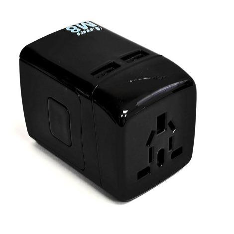Universal Travel Plug Adapter with Dual USB - Your Ultimate Travel Mate