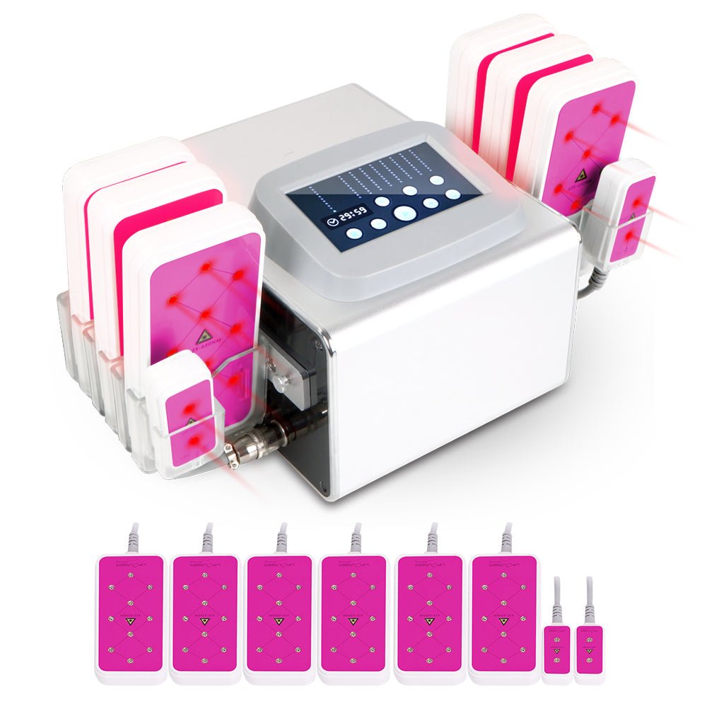 8 Pad LED Laser Lipo 5mw Sculpt Therapy - Shape Tactics