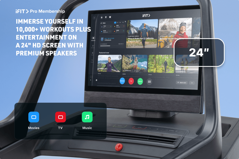 NordicTrack X24 Premium Treadmill for Ultimate Home Workouts