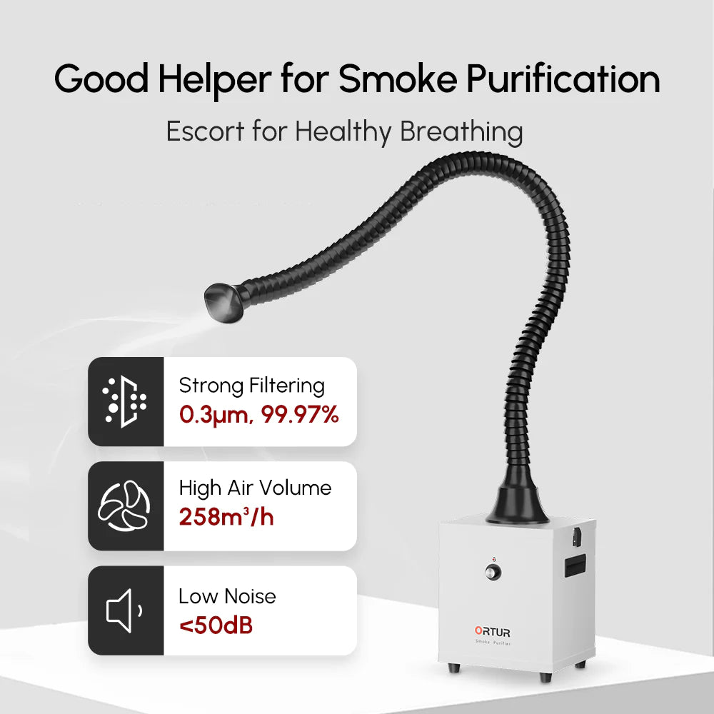 Ortur Laser Engraver Smoke Purifier 1.0 - Your Ultimate Smoke Solution