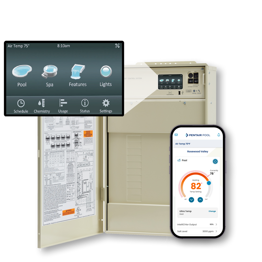 Pentair IntelliCenter System with i10D Personality Kit - Ultimate Pool & Spa Automation