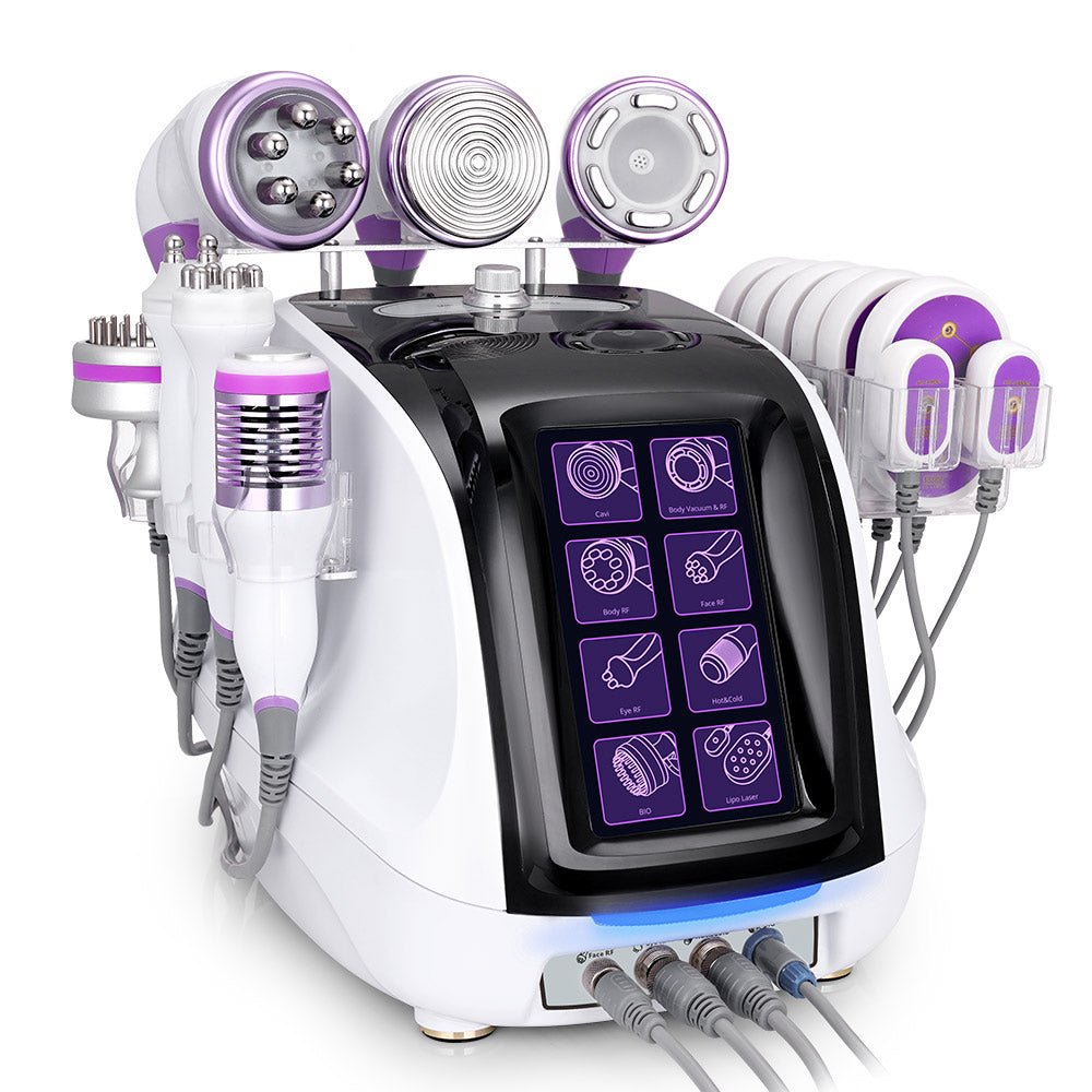 Shape Tactics 40k Cavitation RF Microcurrent Hot Cold Hammer Body Rejuvenation Machine