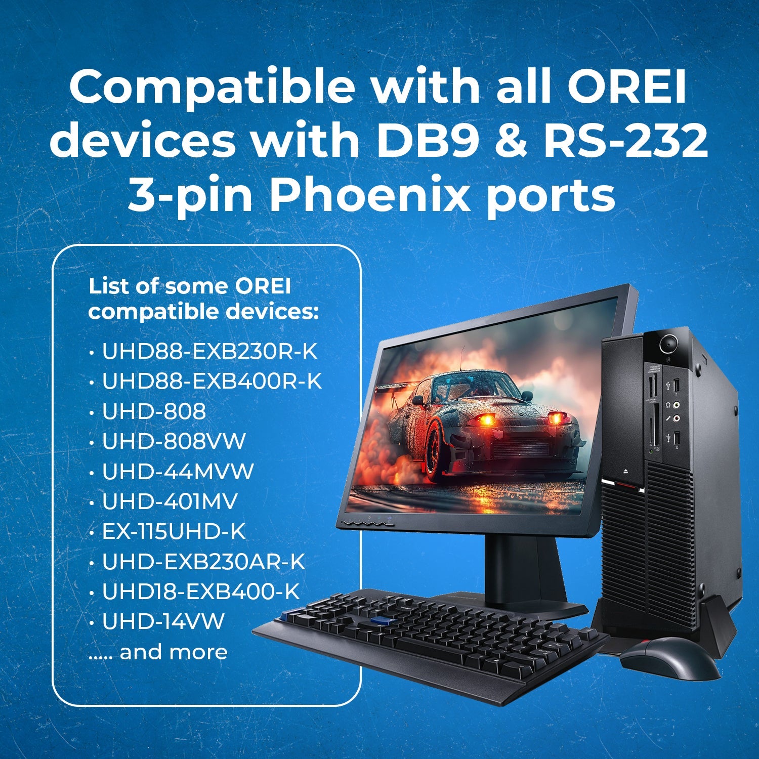 Powerful USB-to-RS-232 Combo Cable for Seamless Device Connectivity
