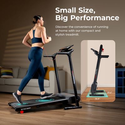 Sunny Health & Fitness SMART Treadmill - Your Gateway to Effortless Home Fitness
