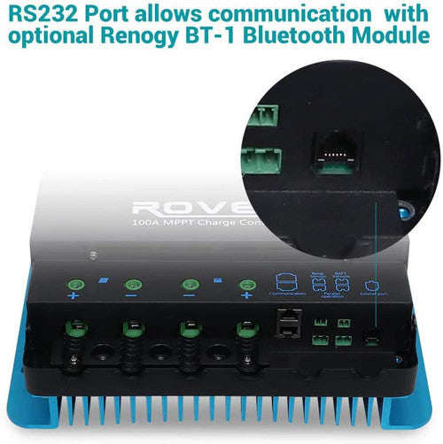 Renogy 100A Core-Enabled Solar Charge Controller - Power Up Your Solar Setup!