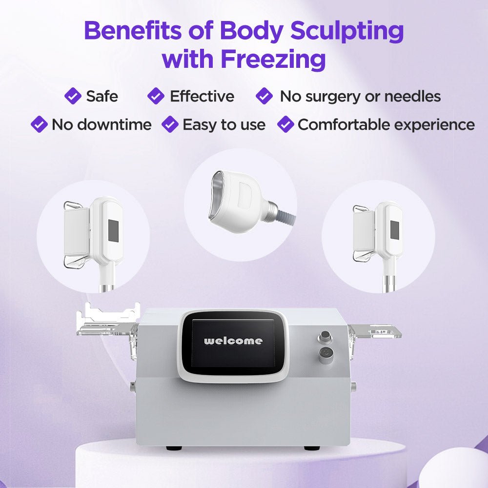 Shape Tactics Tri-Handle Fat Freezing Cryolipolysis Sculpt Machine - Transform Your Body
