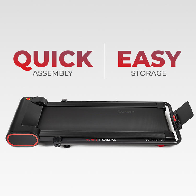 Sunny Health & Fitness Nimble Smart Compact Treadmill - Your Home Cardio Companion