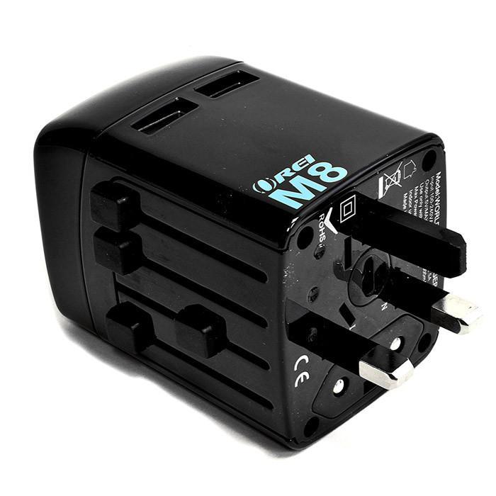 Universal Travel Plug Adapter with Dual USB - Your Ultimate Travel Mate