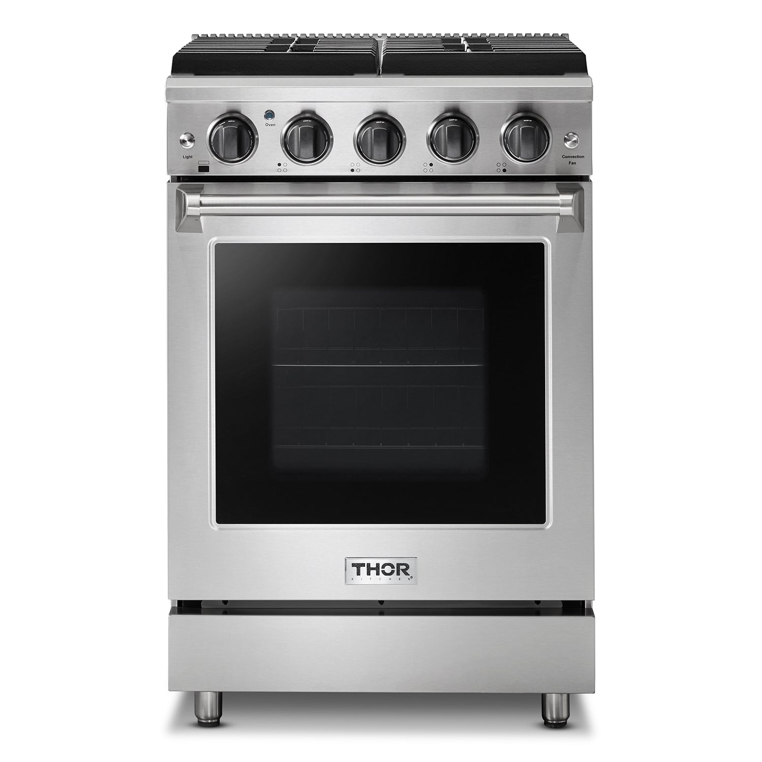 Thor Kitchen Stainless Steel 24-Inch Freestanding Gas Range