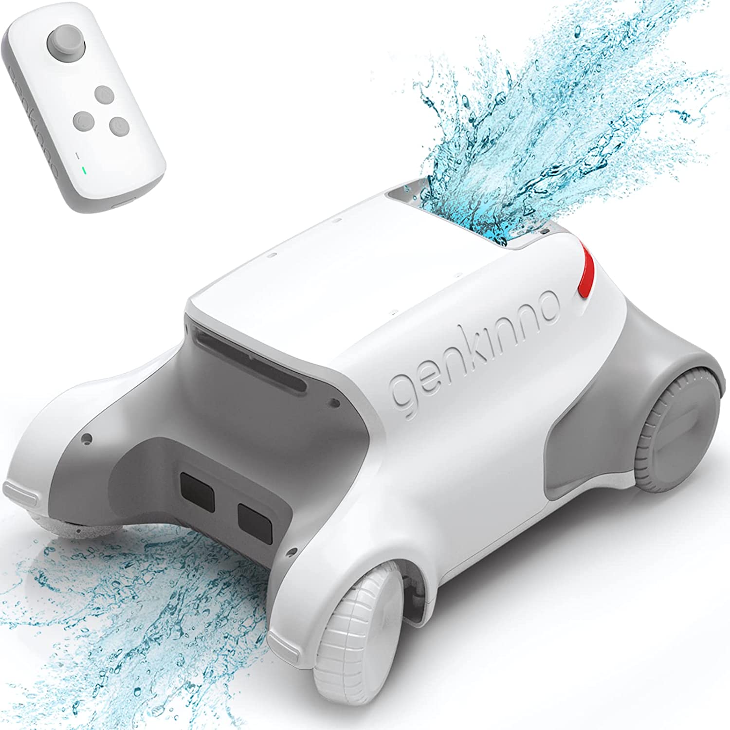 Genkinno P1: The Ultimate Cordless Automatic Robotic Pool Cleaner with Remote