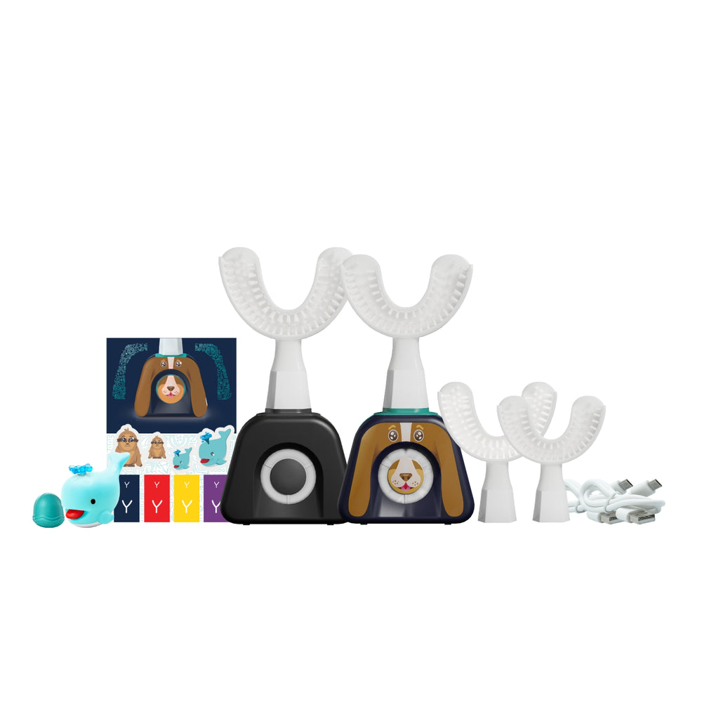 Y-Brush Premium Family Pack Plus - Get a Bright Smile for Your Whole Family