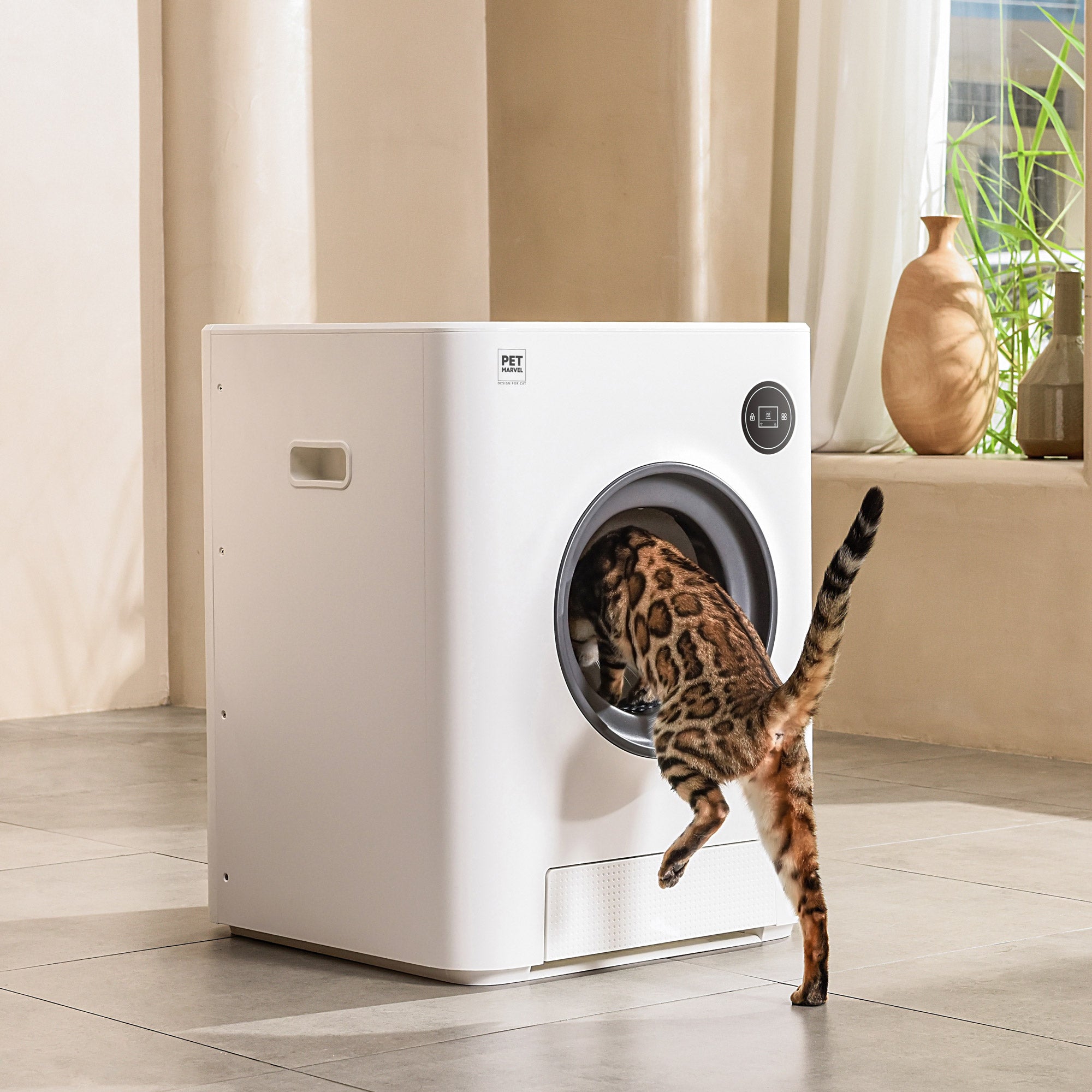 PET MARVEL Magic Cube - The Ultimate Smart Cat Toilet