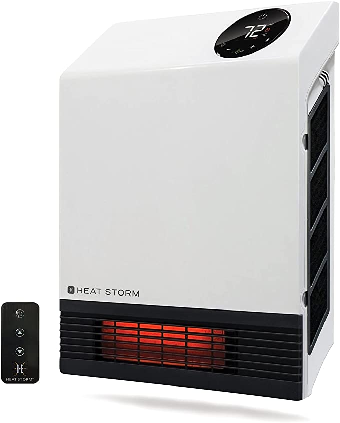 Heat Storm HS-1000-WX Deluxe Infrared Wall Heater - Your Cozy Space Solution