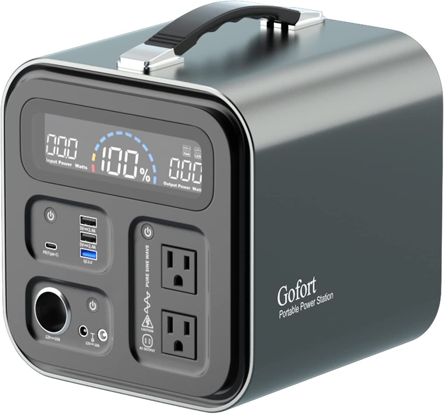 Gofort 600W Portable Powerhouse: Your Ultimate Outdoor & Home Backup
