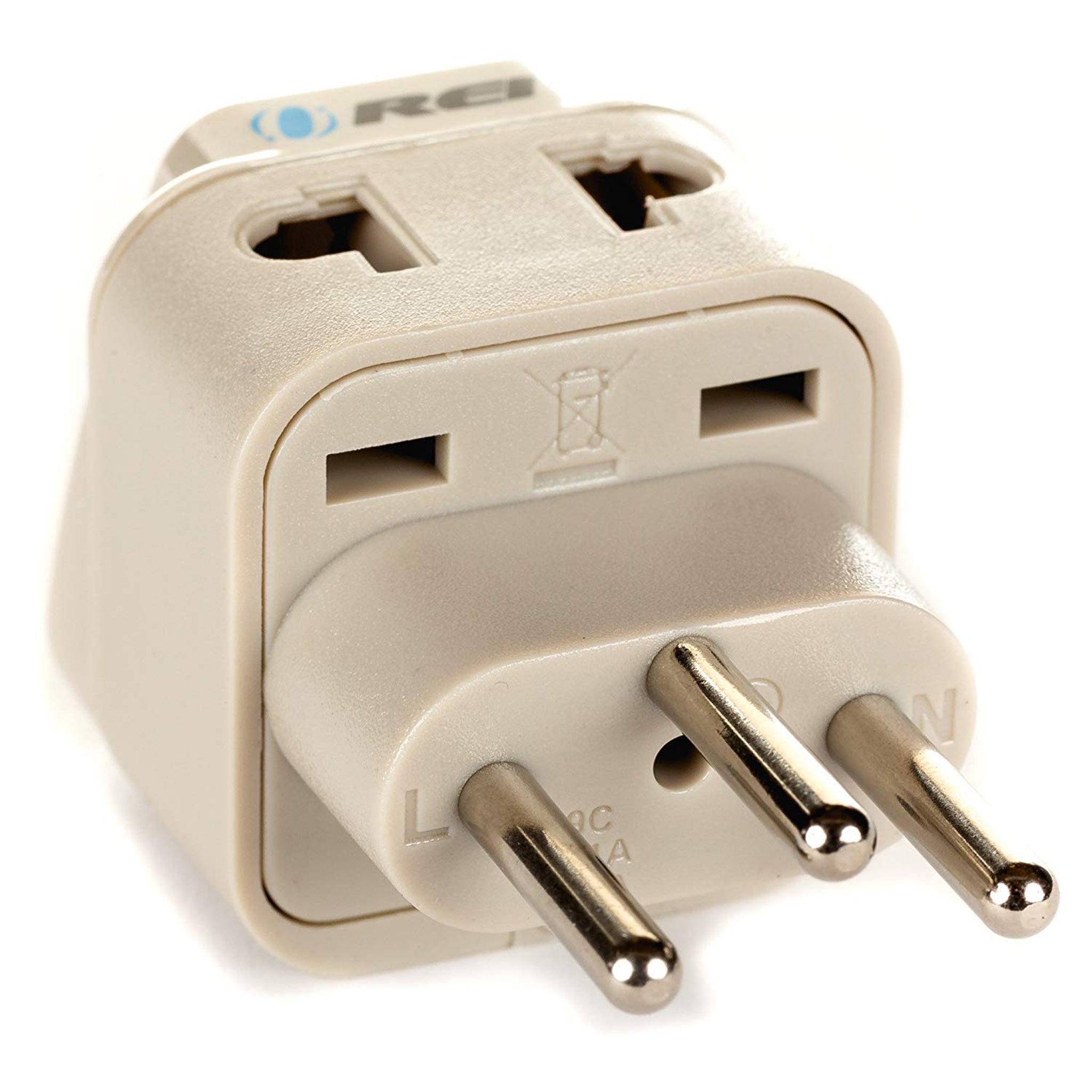 OREI DB-11A Compact 2-in-1 Travel Adapter for Switzerland & Rwanda