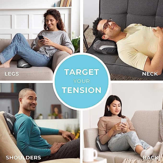 HoMedics Cordless Gel Massager with Heat - Your Personal Relaxation Companion