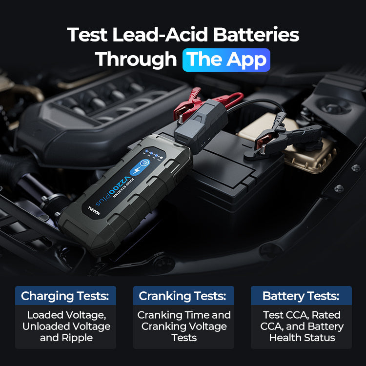 TOPDON V2200Plus: Your Ultimate Vehicle Jump Starter and Battery Tester