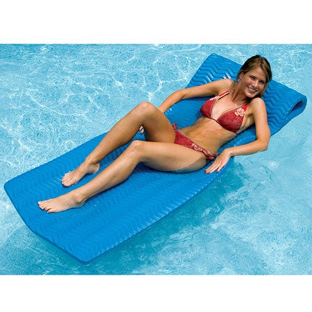 Swimline Blue SoftSkin Luxury Floating Mattress