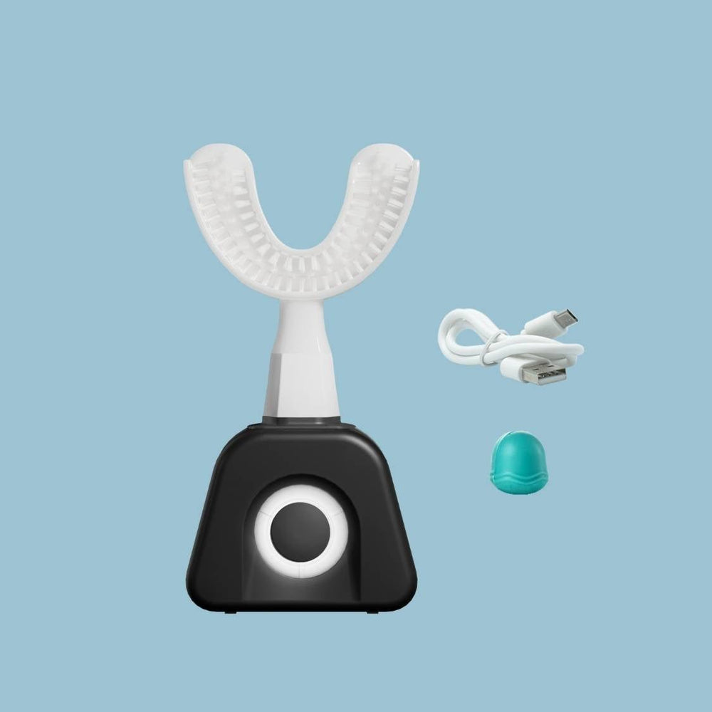 Y-Brush Nylon Black Sonic Electric Toothbrush - Simplify Your Dental Care