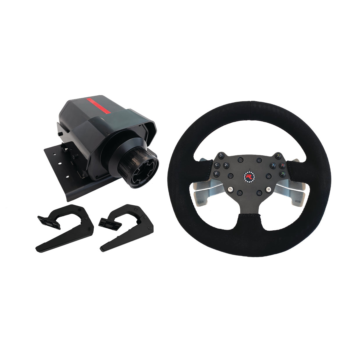 GTR RS30 Force Feedback Racing Wheel and V3 Pro Pedals