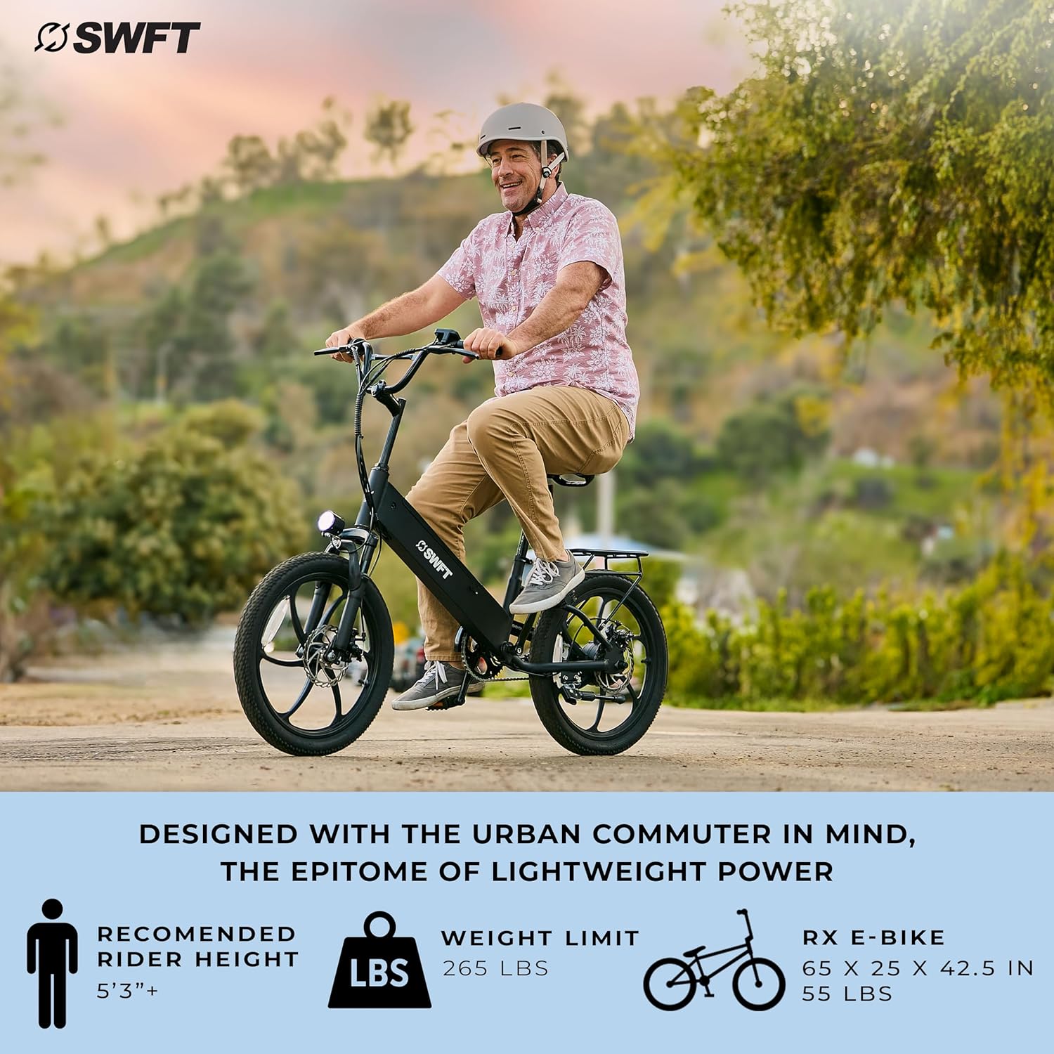 SWFT RX Black Lightweight Electric Bike - Your Urban Commuting Powerhouse