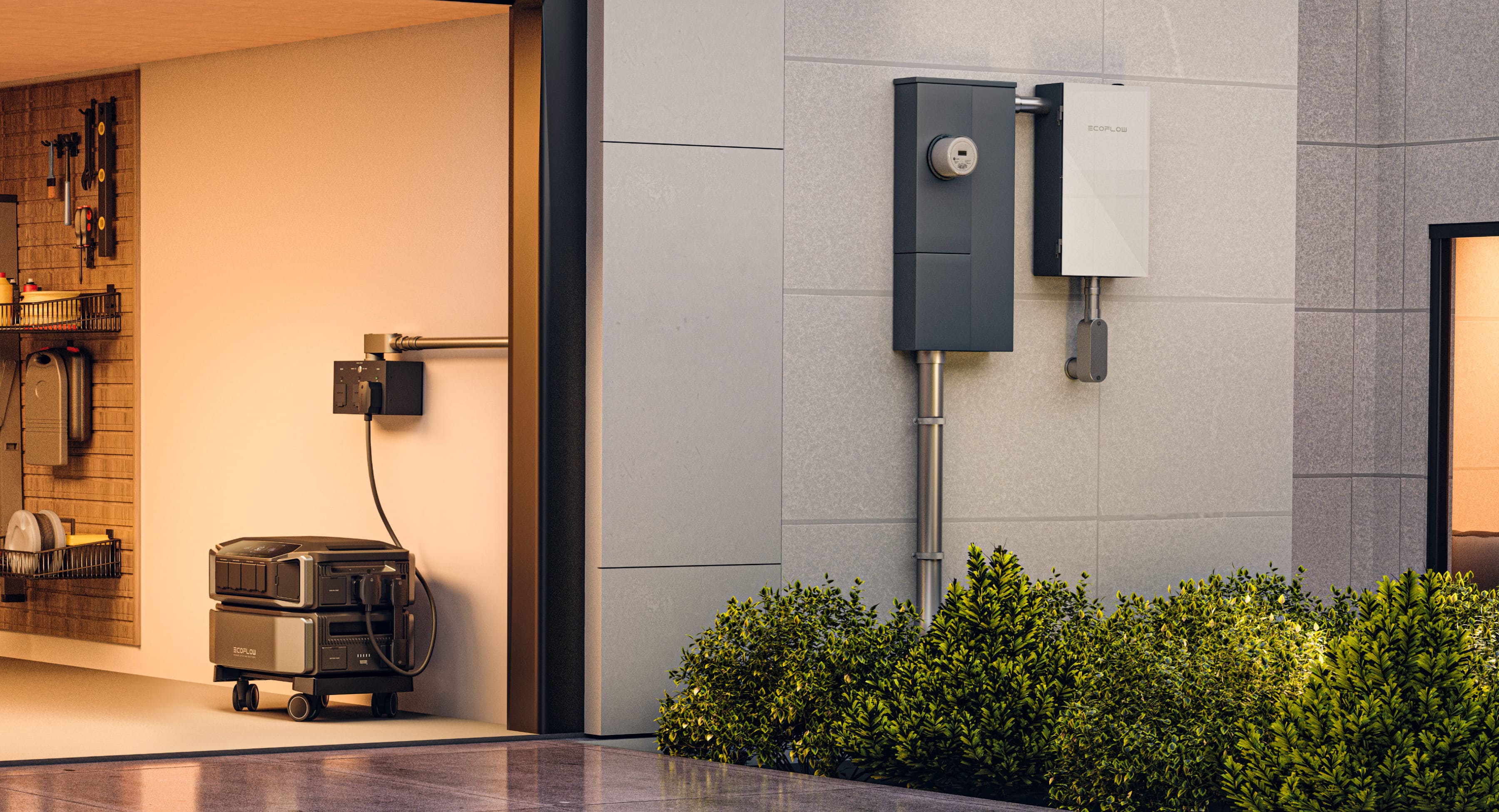 EcoFlow DELTA Pro Ultra Smart Home Bundle: Inverter, Battery & Smart Home Panel 2