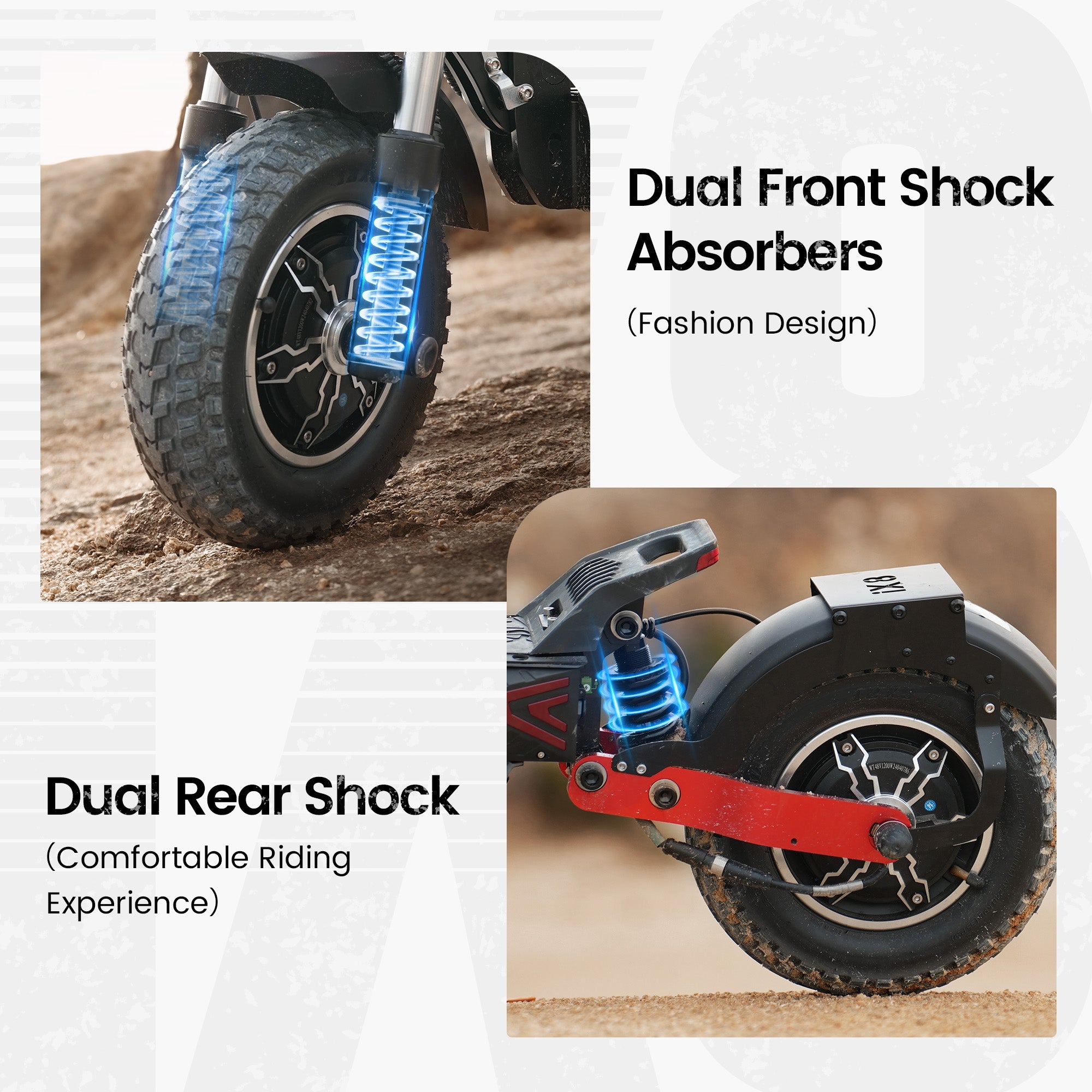 iScooter iX8 Electric Scooter - The Ultimate Off-Road Beast