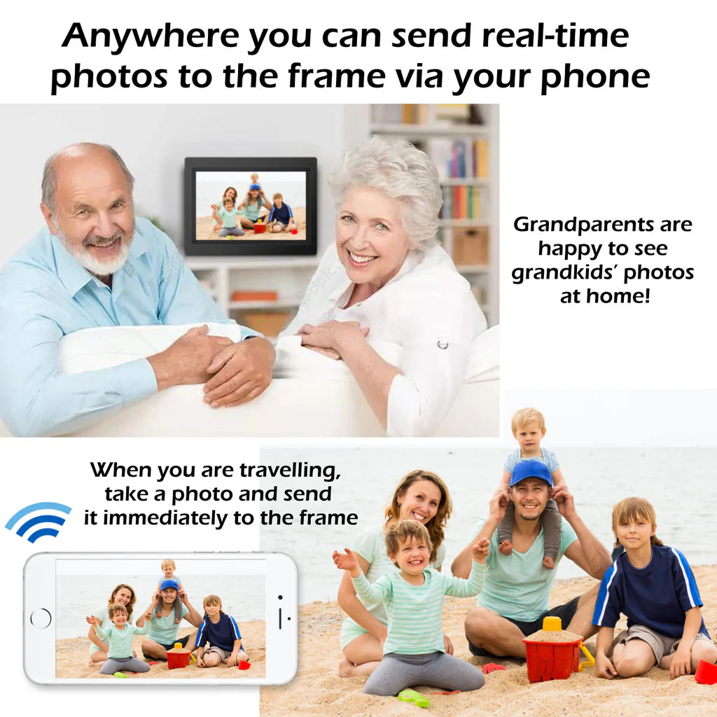 Sungale Alpha Digital 10 Cloud Frame - KS1016: Your Memories, Beautifully Displayed