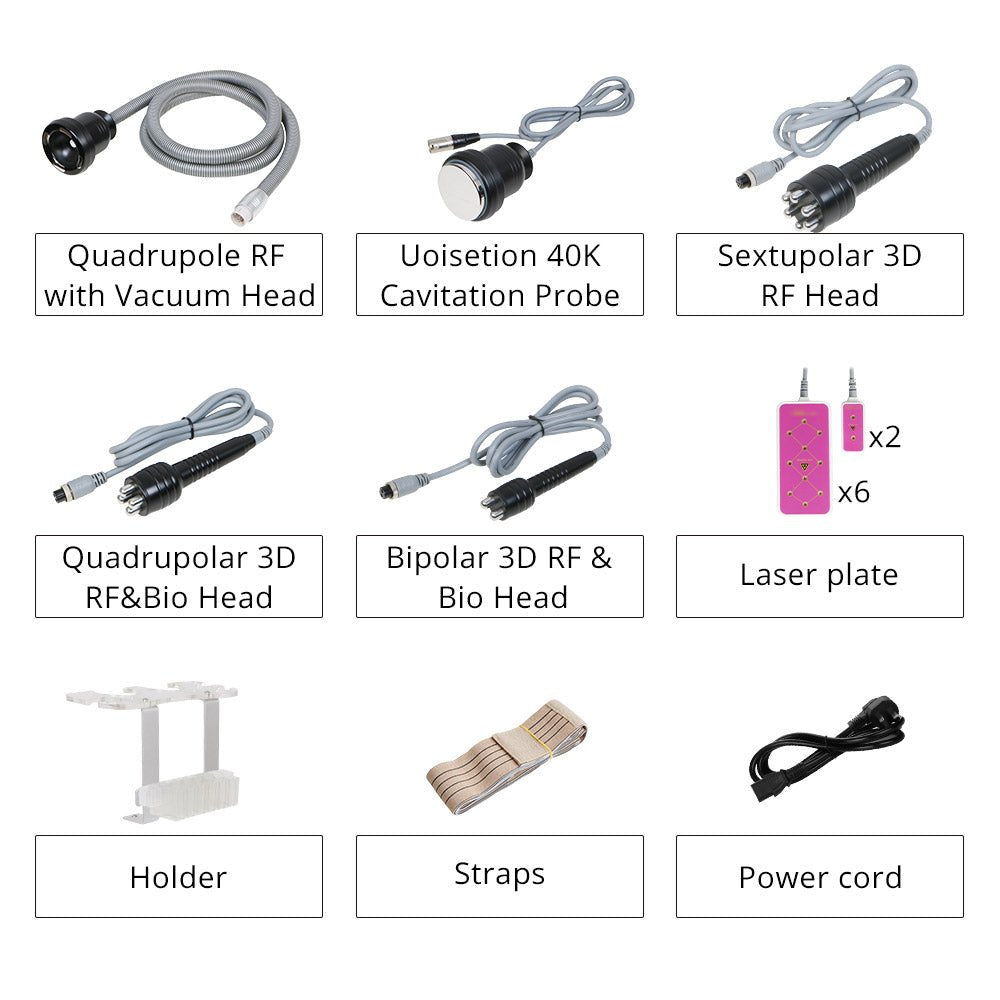 Shape Tactics 6-in-1 Body Sculpting Wonder: Ultrasonic Cavitation & RF Slimming Machine