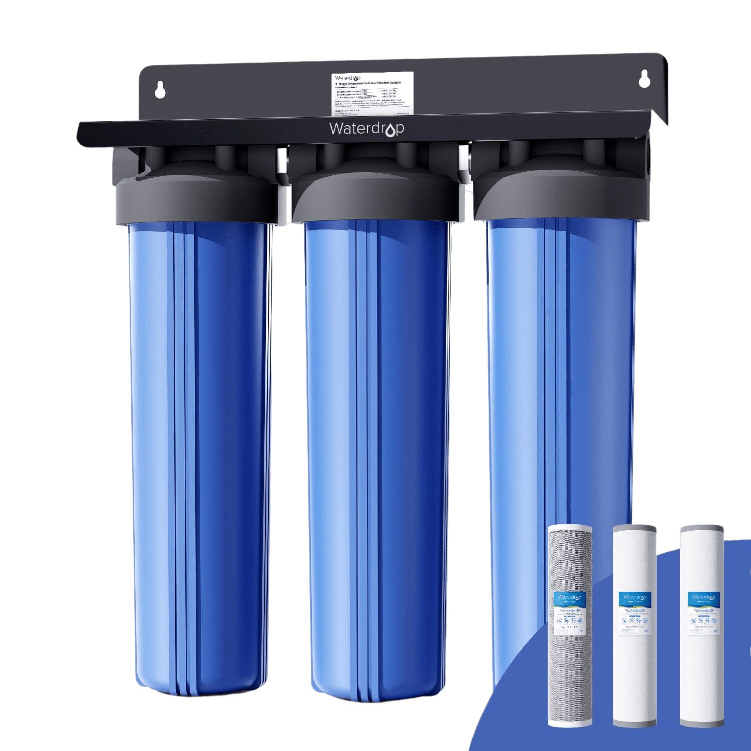 Waterdrop 3-Stage Whole House Water Filter: Pure Water for Your Home